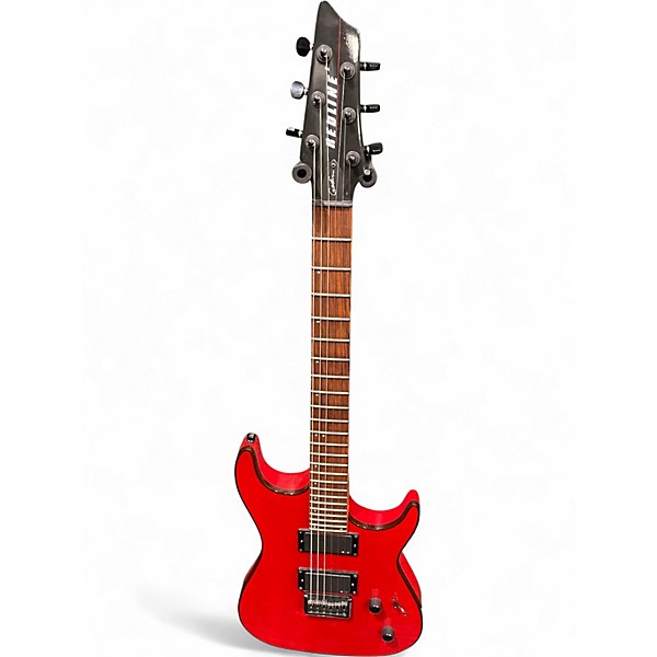 Used Godin REDLINE 2 Trans Red Solid Body Electric Guitar