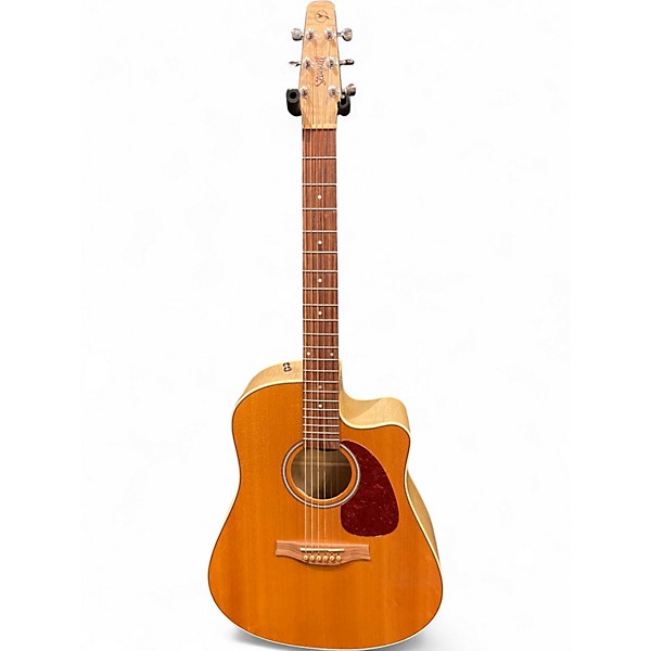 Used Seagull Performer CW Natural Acoustic Electric Guitar
