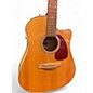 Used Seagull Performer CW Natural Acoustic Electric Guitar