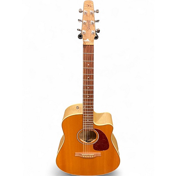 Used Seagull Performer CW Natural Acoustic Electric Guitar