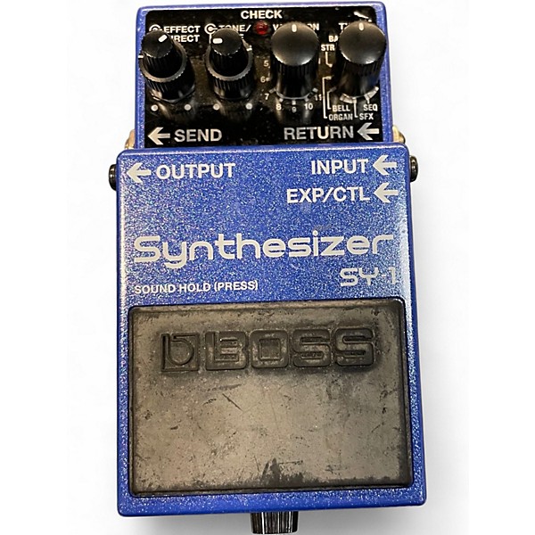 Used BOSS Synthesizer SY-1 Effect Pedal
