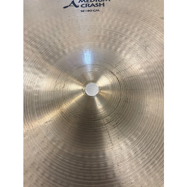Used Zildjian 16in A Series Medium Crash Cymbal