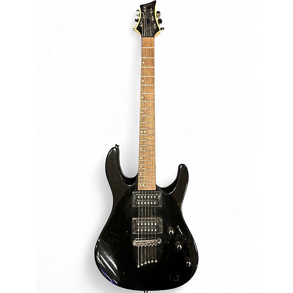 Used Mitchell MD300 Black Solid Body Electric Guitar