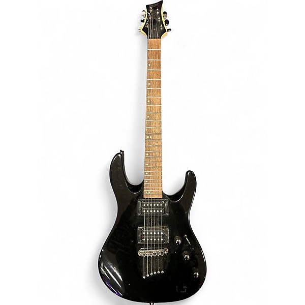 Used Mitchell MD300 Black Solid Body Electric Guitar