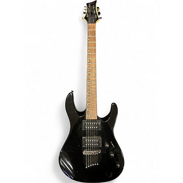 Used Mitchell MD300 Black Solid Body Electric Guitar