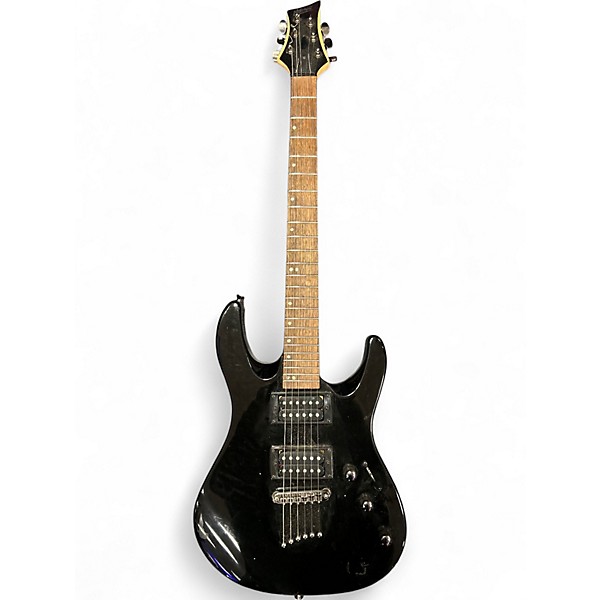 Used Mitchell MD300 Black Solid Body Electric Guitar