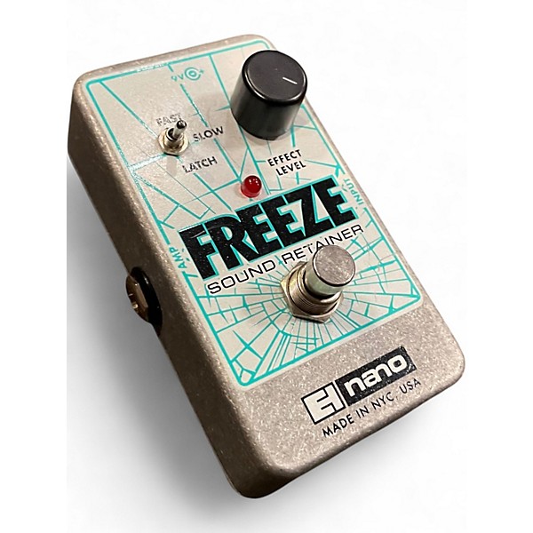 Used Electro-Harmonix Freeze Sound Retainer Compression Effect Pedal
