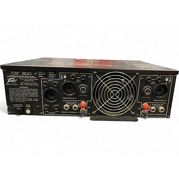 Used Peavey CS800 800W Power Amp
