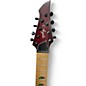 Used Agile INTREPID 8 STRING LH Trans Crimson Red Solid Body Electric Guitar