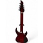 Used Agile INTREPID 8 STRING LH Trans Crimson Red Solid Body Electric Guitar