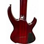 Used Agile INTREPID 8 STRING LH Trans Crimson Red Solid Body Electric Guitar