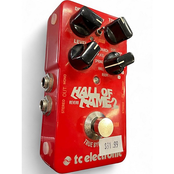 Used TC Electronic Hall Of Fame 2 Reverb Effect Pedal