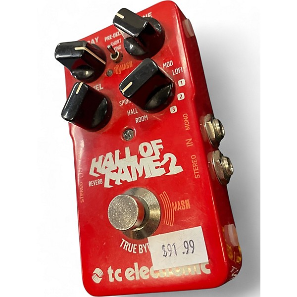 Used TC Electronic Hall Of Fame 2 Reverb Effect Pedal