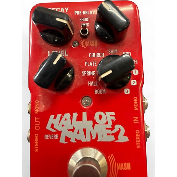 Used TC Electronic Hall Of Fame 2 Reverb Effect Pedal
