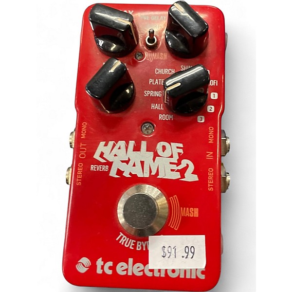 Used TC Electronic Hall Of Fame 2 Reverb Effect Pedal