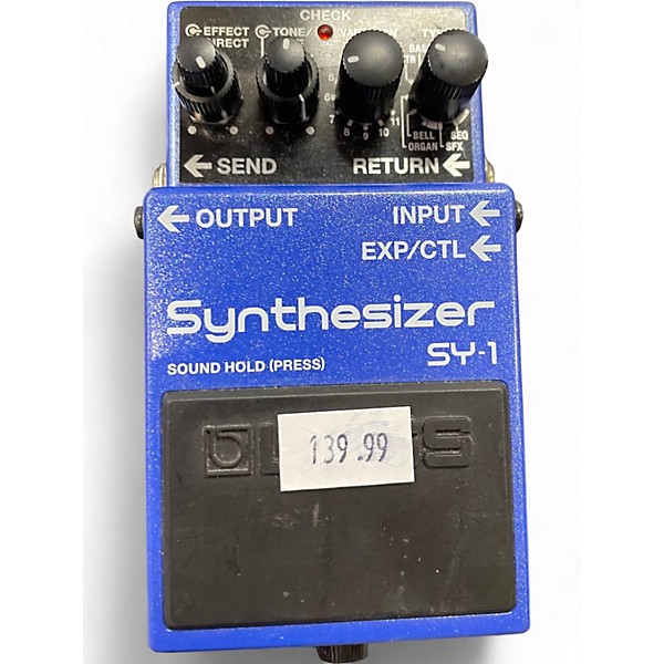 Used BOSS SY-1 Effect Pedal