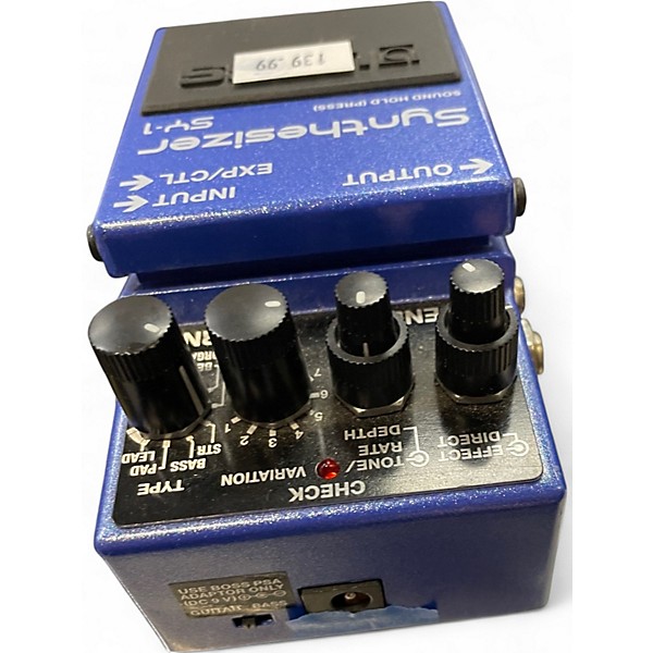 Used BOSS SY-1 Effect Pedal