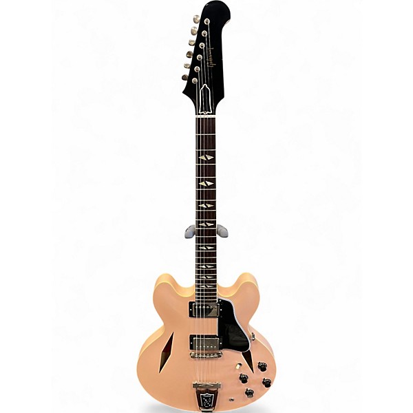 Used Gibson CUSTOM '64 "CME SPEC" TRINI LOPEZ ANTIQUE SHELL PINK Hollow Body Electric Guitar
