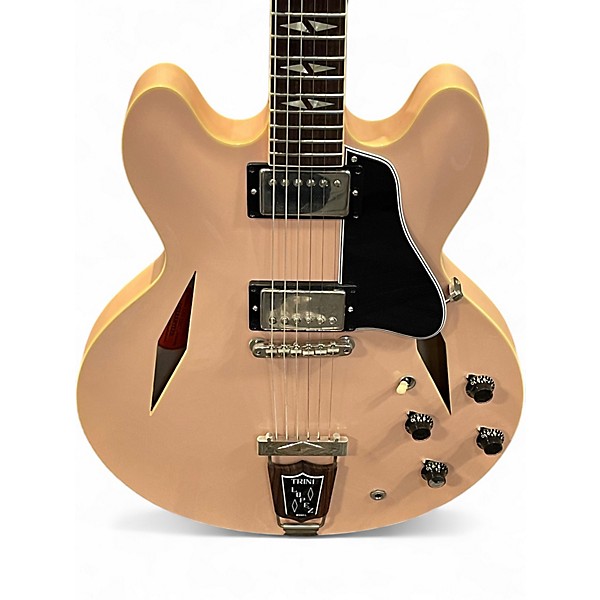Used Gibson CUSTOM '64 "CME SPEC" TRINI LOPEZ ANTIQUE SHELL PINK Hollow Body Electric Guitar