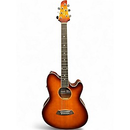 Used Ibanez TCY10E Talman 2 Color Sunburst Acoustic Electric Guitar