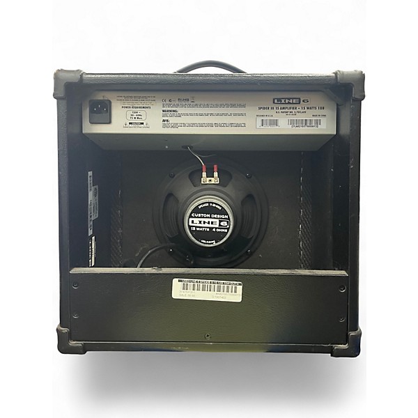 Used Line 6 Spider III 15 1X8 15W Guitar Combo Amp