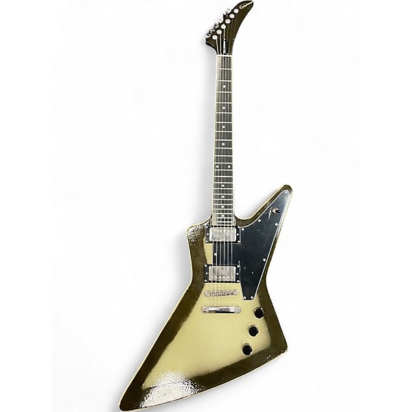 Used Epiphone Explorer Silverburst Solid Body Electric Guitar