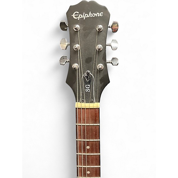 Used Epiphone SG Special Bolt On Black Solid Body Electric Guitar