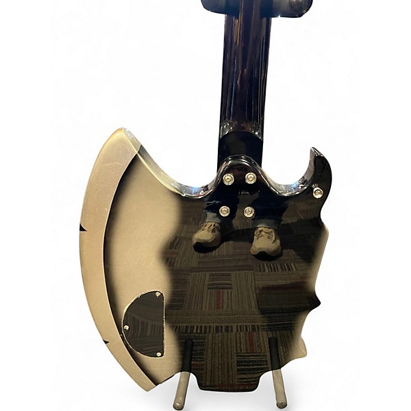 Used Cort Gene Simmons AXE Ebony Electric Bass Guitar