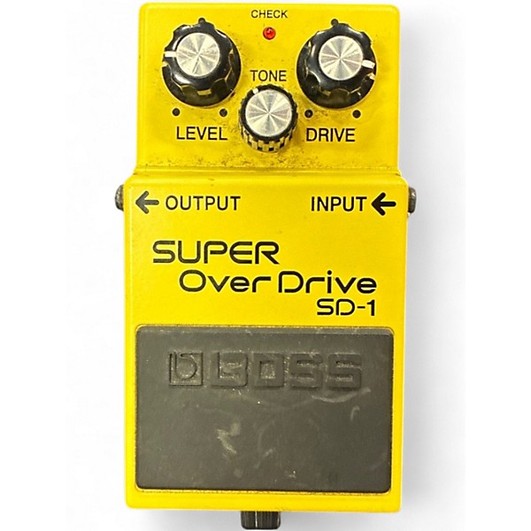 Used BOSS SD1 Super Overdrive Effect Pedal