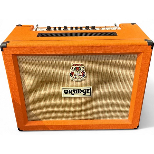 Used Orange Amplifiers Rockerverb 50 2x12 Tube Guitar Combo Amp