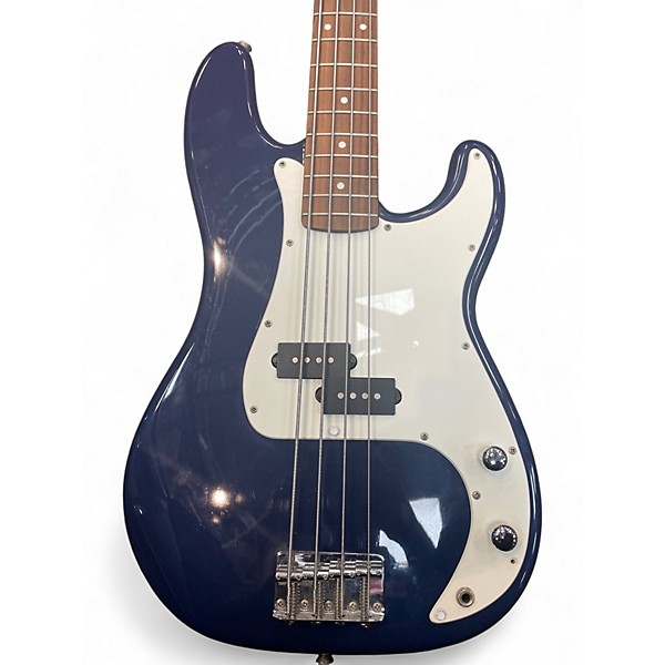 Used Squier P-BASS Blue Sapphire Electric Bass Guitar