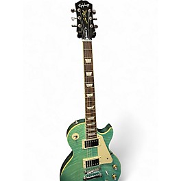 Used Epiphone Les Paul Standard Blue Agave Solid Body Electric Guitar