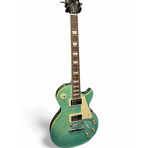 Used Epiphone Les Paul Standard Blue Agave Solid Body Electric Guitar