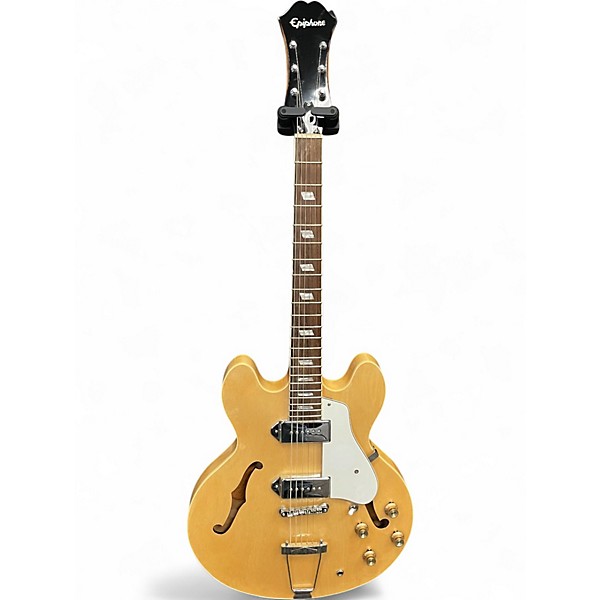 Used Epiphone Casino Natural Hollow Body Electric Guitar