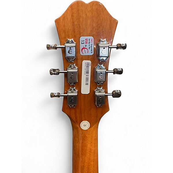 Used Epiphone Casino Natural Hollow Body Electric Guitar