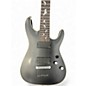 Used Schecter Guitar Research Damien Platinum Black Solid Body Electric Guitar