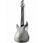Used Schecter Guitar Research Damien Platinum Black Solid Body Electric Guitar