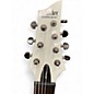 Used Schecter Guitar Research Demon 7 String White Solid Body Electric Guitar