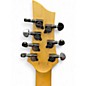 Used Schecter Guitar Research Demon 7 String White Solid Body Electric Guitar