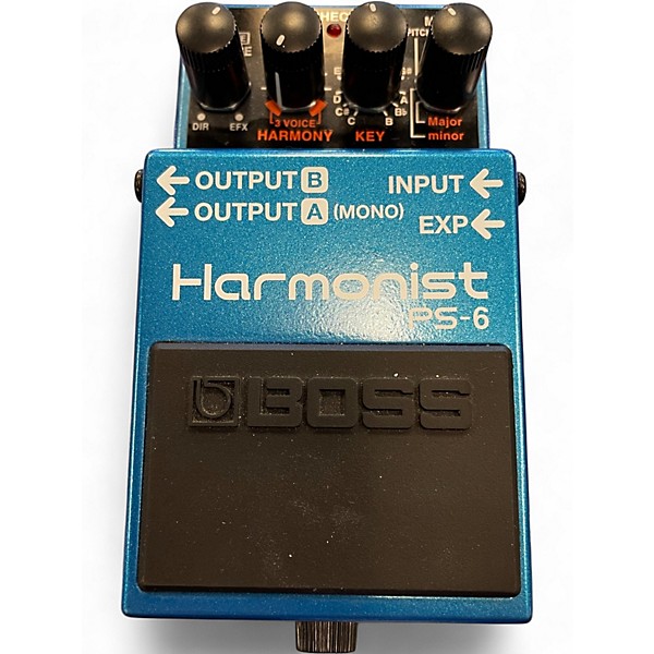 Used BOSS PS6 Harmonist Effect Pedal