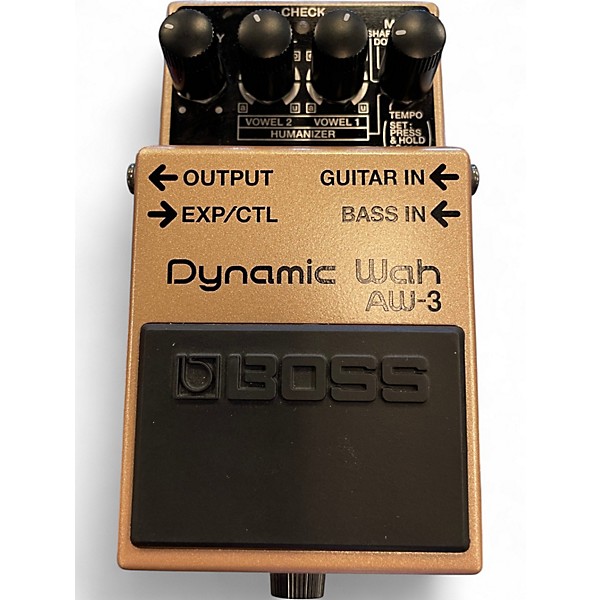 Used BOSS AW3 Dynamic Wah Effect Pedal