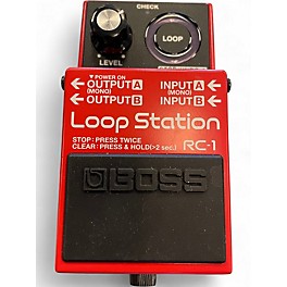 Used BOSS RC1 Loop Station Pedal