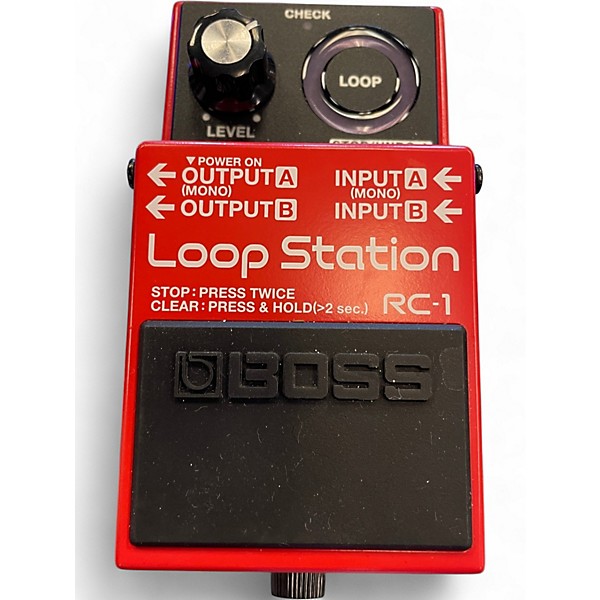 Used BOSS RC1 Loop Station Pedal