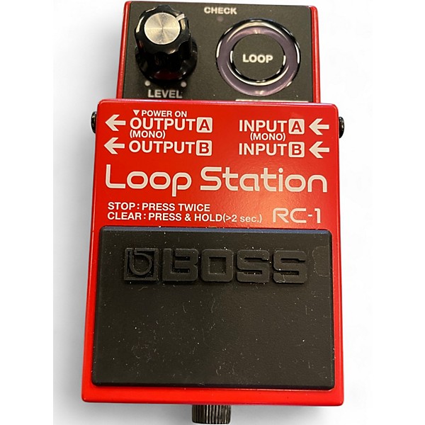 Used BOSS RC1 Loop Station Pedal