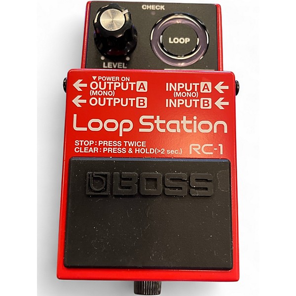 Used BOSS RC1 Loop Station Pedal