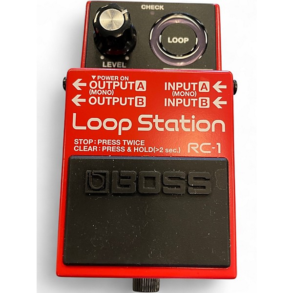 Used BOSS RC1 Loop Station Pedal