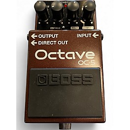 Used BOSS OC5 Effect Pedal
