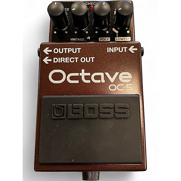 Used BOSS OC5 Effect Pedal