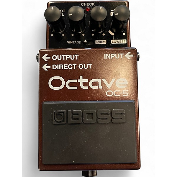 Used BOSS OC5 Effect Pedal