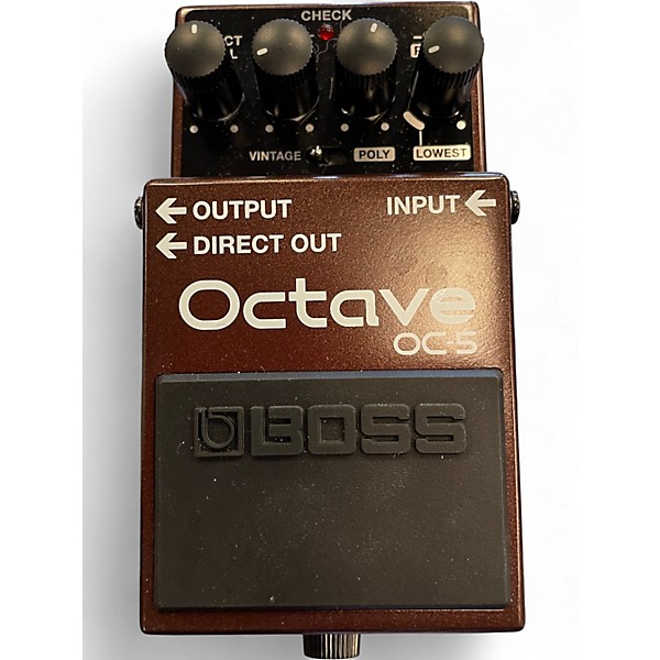 Used BOSS OC5 Effect Pedal